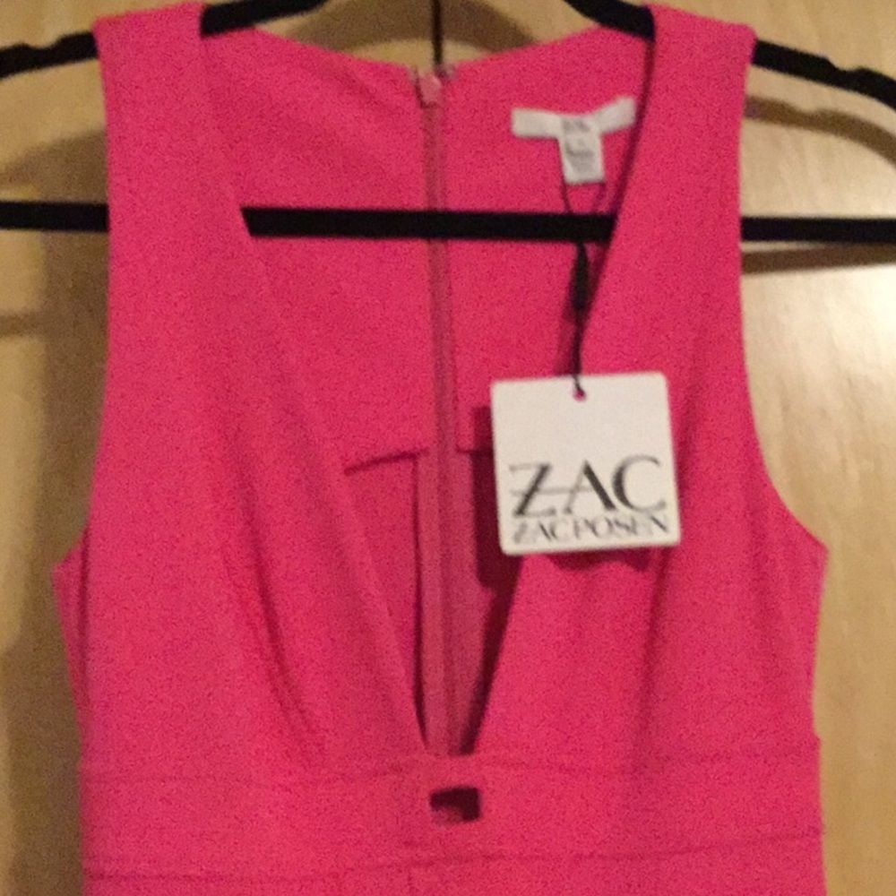 Zac Zac Posen Ariana Sleeveless Ponte Bodycon Gown - Picture 4 of 6